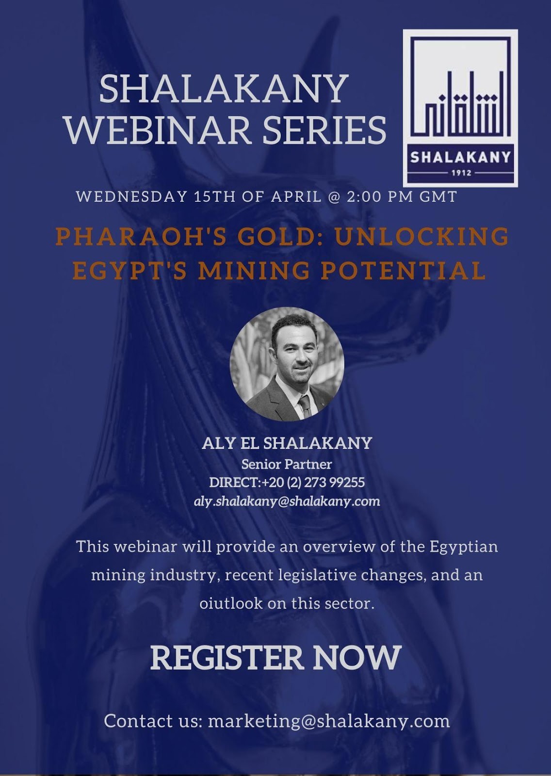 You are currently viewing Shalakany is delighted to share “Pharaoh’s Gold