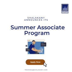 Read more about the article Shalakany is pleased to announce that our annual Summer Associate Program will be continued this Summer