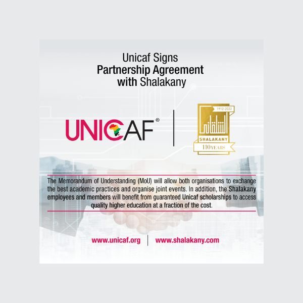 You are currently viewing Unicaf – Shalakany Memorandum of Understanding
