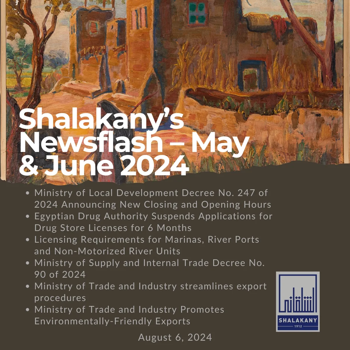 You are currently viewing Shalakany’s Newsflash – May & June 2024