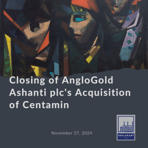 Read more about the article Closing of AngloGold Ashanti plc’s Acquisition of Centamin