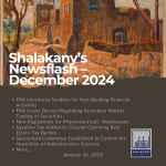 Shalakany’s Newsflash – December 2024